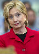 Image of Hillary Clinton has refused to release transcripts until everyone else does (VH1).
