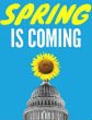 Image of Democracy Spring calls for mass nonviolent action to save democracy (Democracy Spring/Facebook).