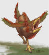 Image of Scientists reverse evolved a chicken trait into its dinosaur ancestor's trait (Nervaa/Deviant Art).