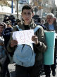 Image of Desperate migrants risk their lives to reach the Greek islands, only to be told they are to be deported (EPA).