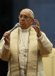 Image of Pope Francis asks bishops to set up Year of Mercy charities (Paul Haring/CNS).