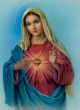 Image of Mother Mary was honored during Feast of the Annunciation (Catholic Tradition).