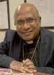 Image of Bishop Prasad Gallela was abducted on his way home from mass (CNS).