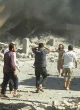 Image of Innocent civilians targeted by Assad despite temporary cease-fire (AP).