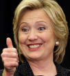 Image of Clinton has fewer delegates now than she did in 2008 but is somehow in the lead.