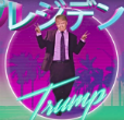 Image of Donald Trump Parody goes viral in Japan (Mike Diva/YouTube).