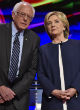 Image of Clinton may be the Democrat nominee but the Sanders movement can't be stopped.