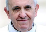 Image of Pope Francis spoke to Benedict XVI to say thank you.