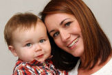 Image of Both mother and child (not pictured) are healthy and safe (Sarah SaundersNeil Hope/ SWNS).