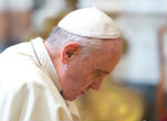 Image of Pope Francis mourns the 'senseless and brutal' acts of violence.
