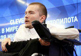 Image of Valery Spiridonov is set to become the world's first human transplant patient (EPA).