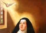 Image of St. Teresa of Avila's feast day is October 15.