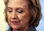 Image of Clinton struggles amid new email investigation.