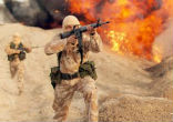 Image of The SAS and US forces saved the enslaved girls.