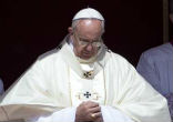 Image of At the Jubilee for Prisoners, Pope Francis encourages all to hold tightly to hope.