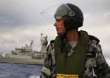 Image of The search for debris and answers continue (PR IMAGE).