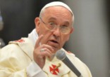 Image of Pope Francis issues a warning.