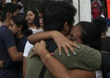 Image of People celebrate after discovering Fr. Ruiz is alive.