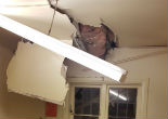Image of New Zealand suffers serious damage (Richard Bicknell/Twitter).