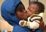 Image of Baby Chance survived the gunshot wound.