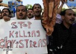 Image of Christians continue the fight for rights in Egypt.