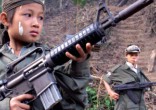 Image of Pope Francis calls us to pray for child soldiers.