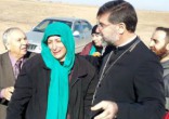 Image of Bishop Mar Afram Athneil freed hundreds of Christian hostages from ISIS forces (Twitter).