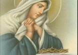 Image of Pope Francis calls us to be as the Blessed Virgin Mary.