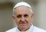 Image of Pope Francis asks us to remember to reason for the season.
