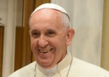 Image of Pope Francis speaks unity.