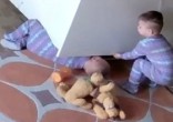 Image of Did divine intervention to help Bowdy lift the heavy dresser off his brother(Kayli Shoff/YouTube)?