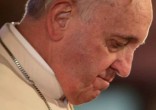 Image of Pope Francis addressed the survivors of Italy's 2016 earthquakes.