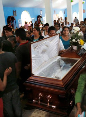 Many priests in Mexico receive funerals with empty coffins as their bodies are usually discovered too late to be preserved.