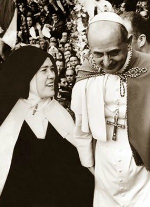 Sister Lucia Fatima of Portugal.