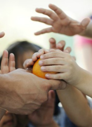 Welcome and help those in need.