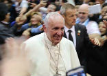 Image of Pope Francis addressed hundreds of faith-based and social justice organizers from across the United States and the world during the U.S. Regional World Meeting of Popular Movements gathering.