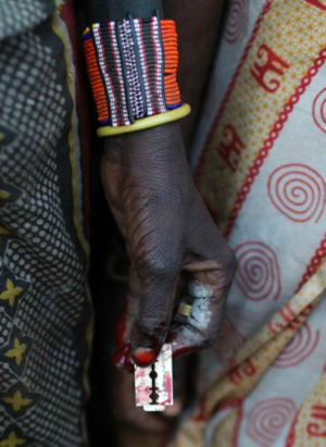 Pastor Stephen Lenku Tipatet travels Kenya to fight female genital mutilation.