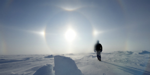 Shown: a heatwave in the Arctic.