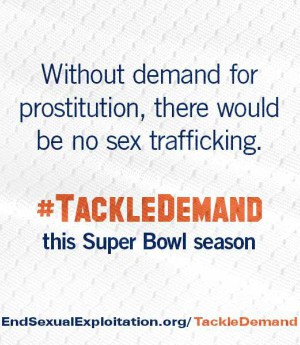Several groups united to fight sex trafficking at the 2017 Super Bowl.
