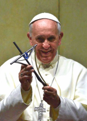 Pope Francis explains the Cross is a call to love.