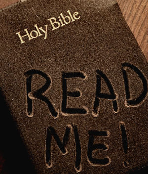 'If you read the messages of God contained in the Bible as we read the messages of the phone...'