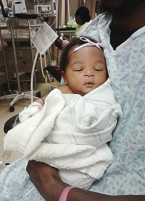 Baby Faith was only 1-month old when she was admitted to the hospital with signs of severe abuse (Facebook).