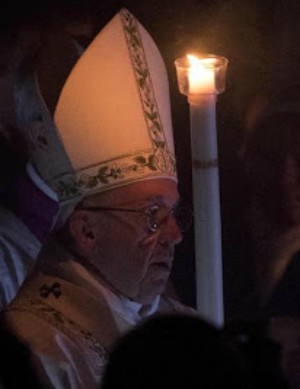 Pope Francis delivers moving Holy Saturday homily.