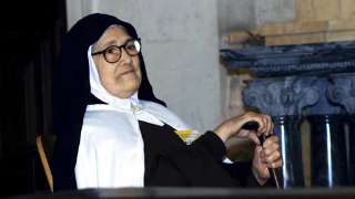 Sister Lucia in 2000. She passed away in 2005, but affirmed the prophecy of Our Lady came true in 1991.