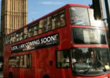 Image of Buses with scripture will emblazon the sides of UK buses (Quote Jesus).