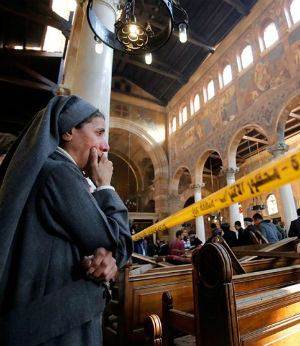 The Islamic State has claimed responsibility for two Coptic Christian church bombings in Egypt on Palm Sunday.
