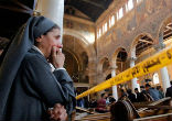 Image of The Islamic State has claimed responsibility for two Coptic Christian church bombings in Egypt on Palm Sunday.