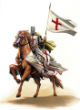 Image of The Knights Templar were a band of christian warrior monks devoted to protecting Christians in the Holy Land.