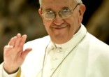 Image of Pope Francis releases message to the people of Egypt.