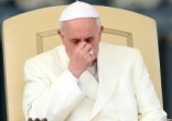 Image of Pope Francis calls the Syrian attack on its own people 'an unacceptable massacre.'